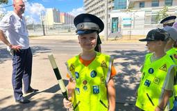 ребенок на акции