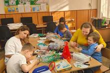 совместная работа детей и родителей