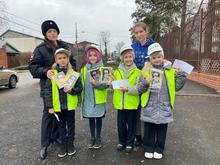 фото с акции со сотрудником Госавтоинспекции